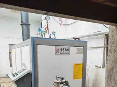 水洗厂用1.5吨燃气蒸汽发生器现场